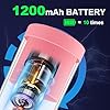 420ml Smoothie Blender Cup Electric Juicer Portable Juicer Cup USB Rechargeable