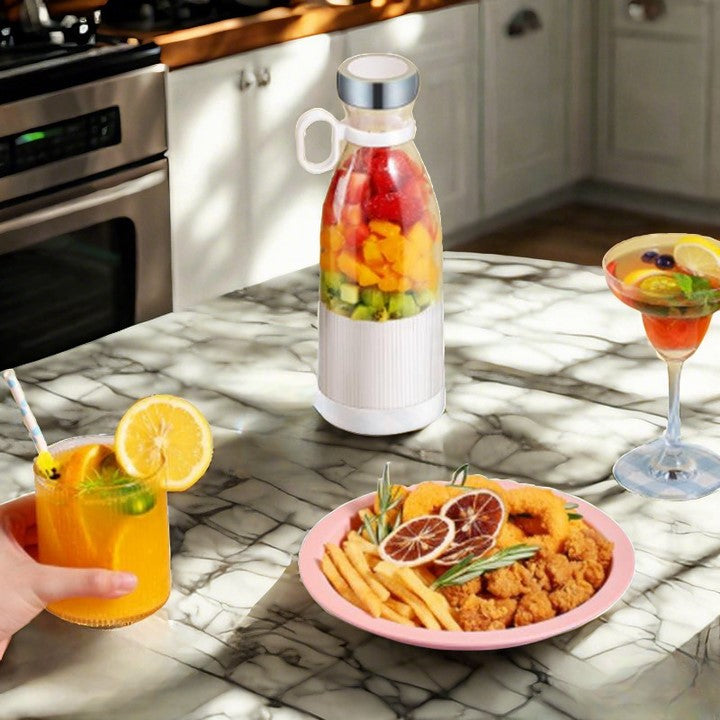 420ml Smoothie Blender Cup Electric Juicer Portable Juicer Cup USB Rechargeable