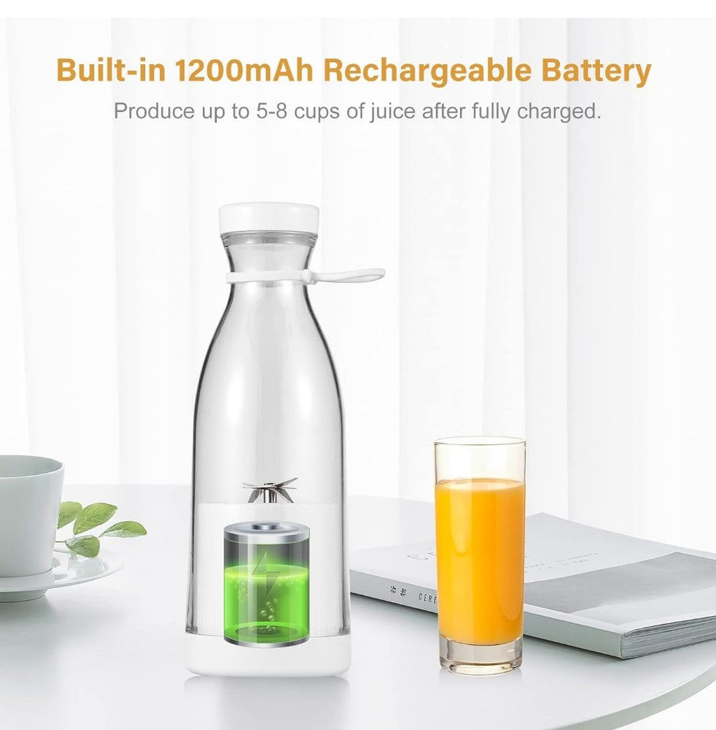 420ml Smoothie Blender Cup Electric Juicer Portable Juicer Cup USB Rechargeable